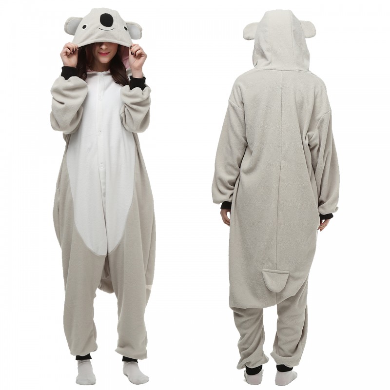 koala onesie animal costumes kigurumi pajamas