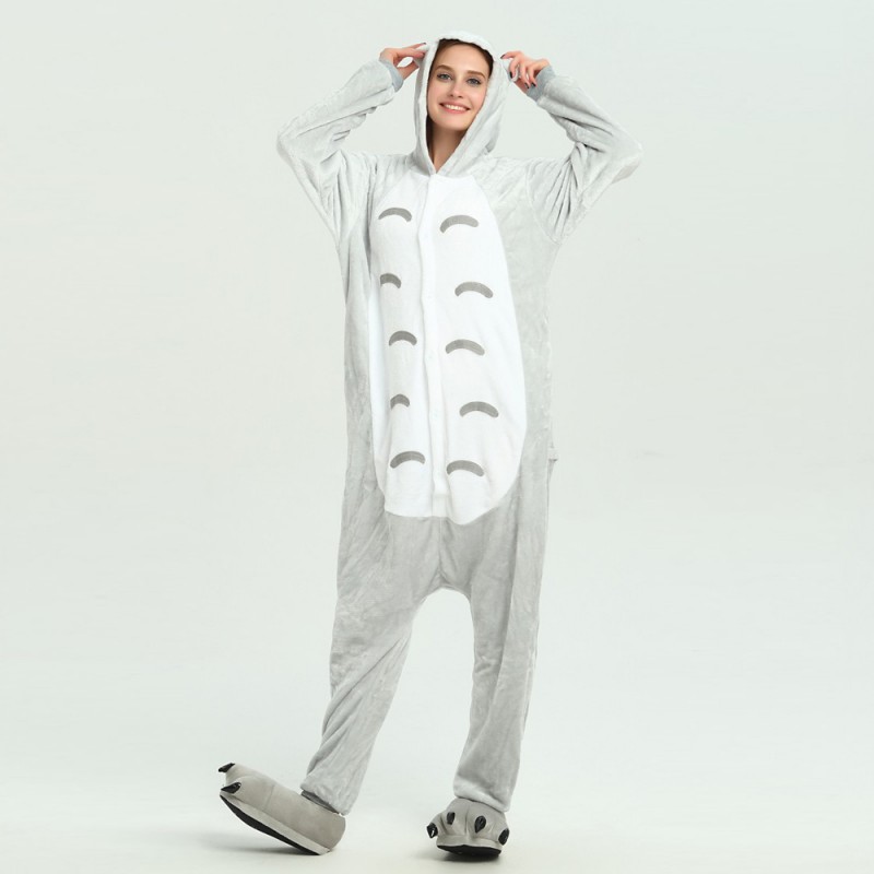 Totoro onesie for adults with cheap price | Wellpajamas