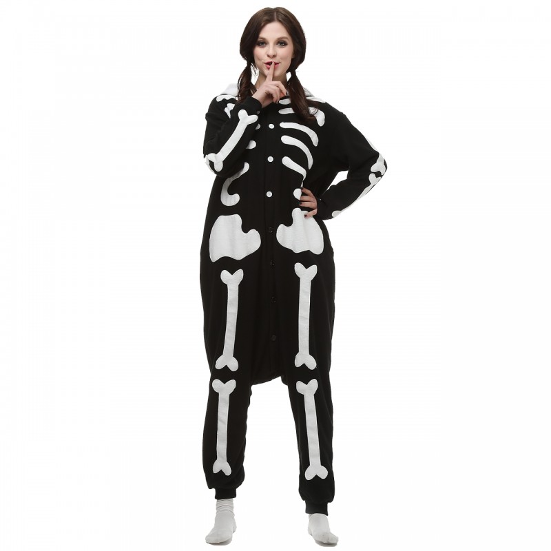 skeleton onesie animal costumes adult onesies kigurumi pajamas_1