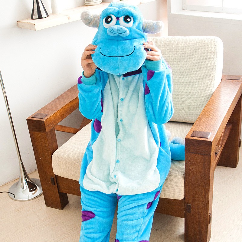 Monsters University James P. Sullivan Pajamas Animal Onesies