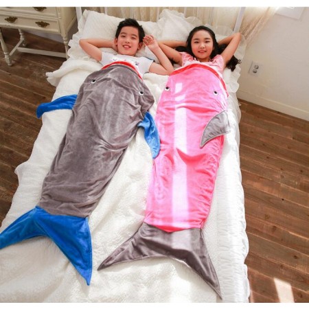 Kids Shark sleeping bags length 132cm