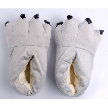 Grey Animal Onesies Kigurumi slippers shoes