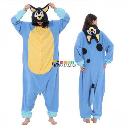 Bluey Costume Onesie Halloween Outfit Party Wear Pajamas